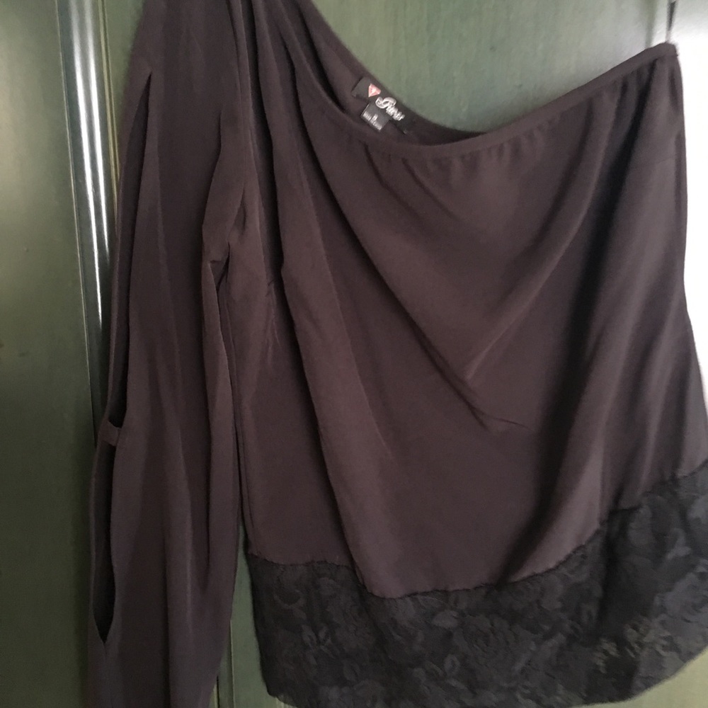 One one shoulder blouse